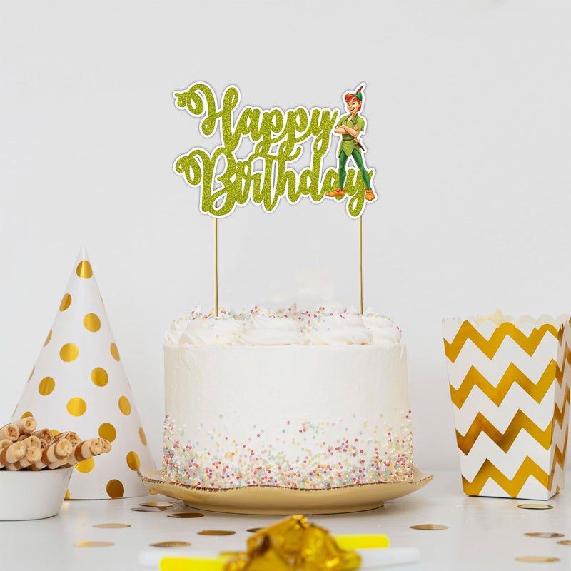 Seyal Petr Pan Happy Birthday Cake Topper - Image 4